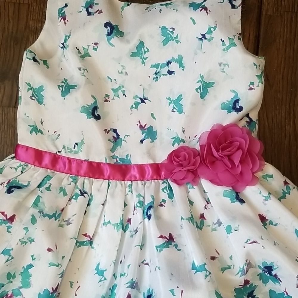 Girls Spring Dress Size 4 - Picture 2 of 5
